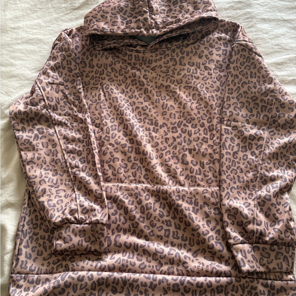 Leopard Print Women's Hoodie